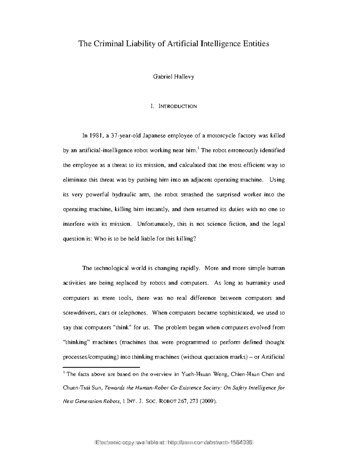 SSRN-id1564096 - Case Law - Electronic Copy Available At: Ssrn/abstract ...