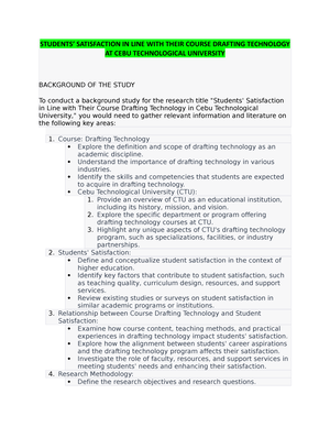 research title about drafting technology