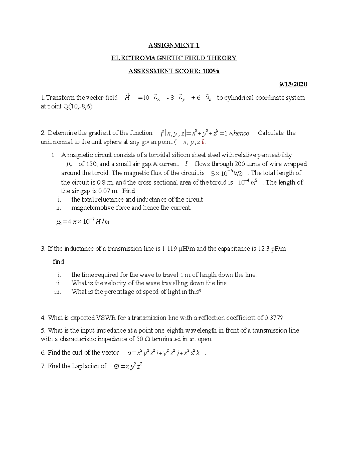 Sample Practice Exam 7 September Questions Studocu