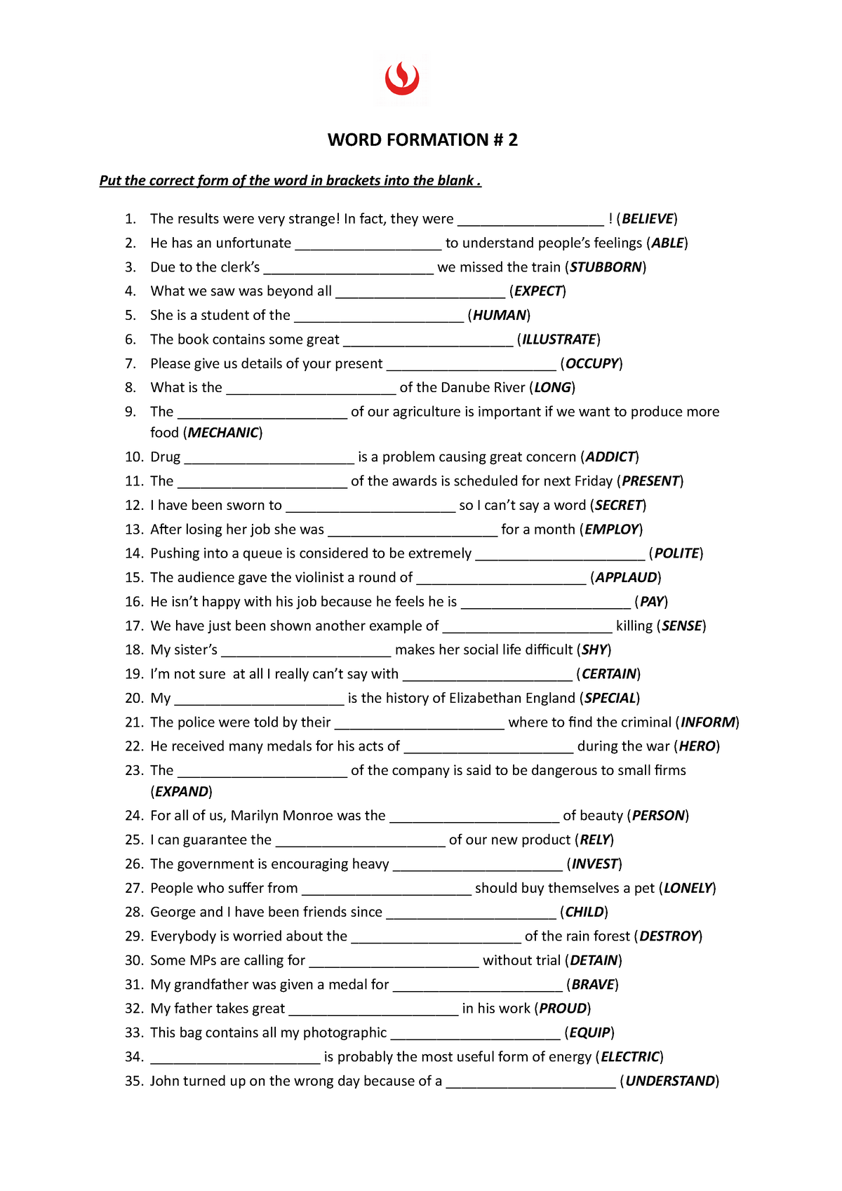 word-formation-2-second-part-to-practice-word-formation-2-put