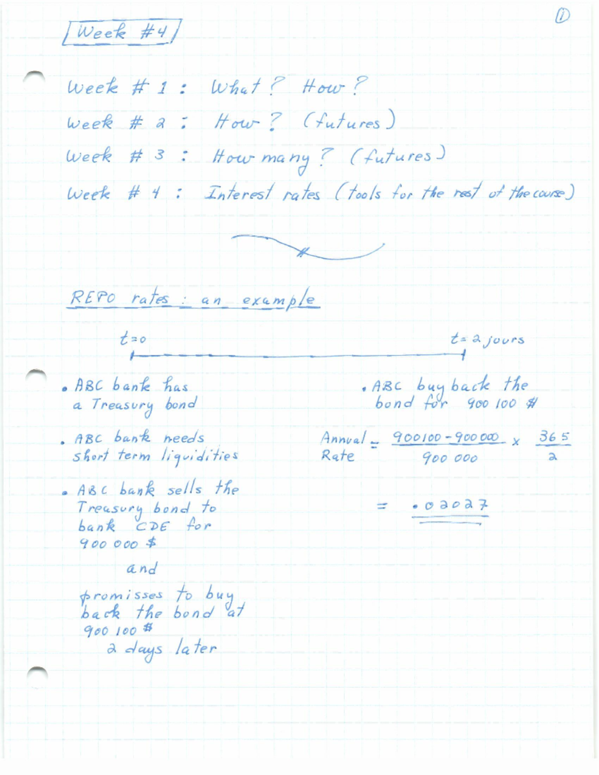 Seance 4d notes manuscrites - futures and options - Studocu