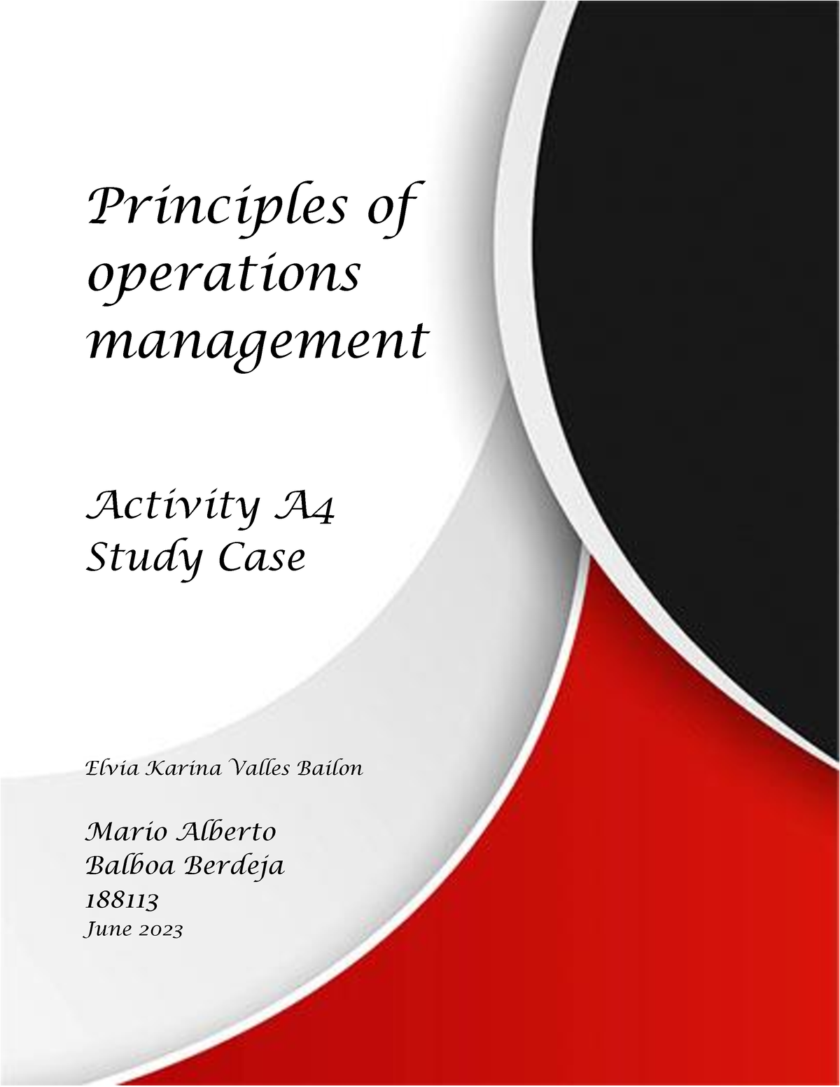 case study operations management pdf