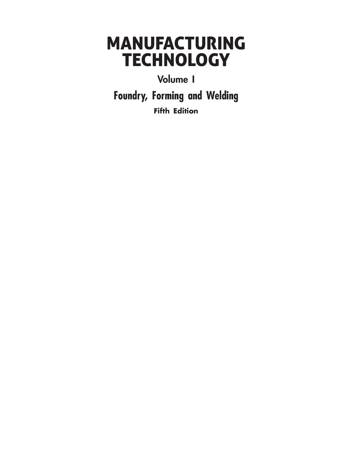 Manufacturing Technology Volume 1 Studocu   Thumb 1200 1572 