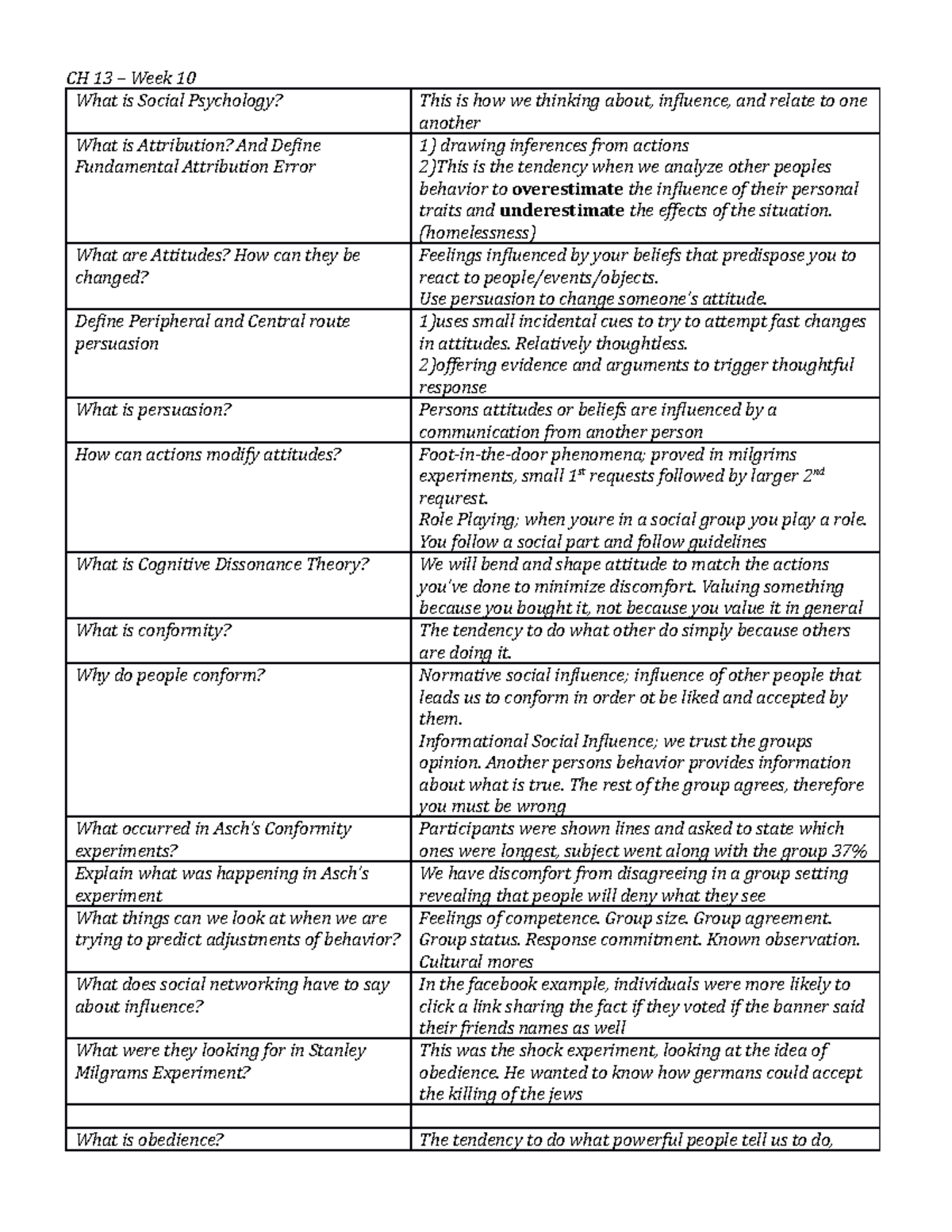 Psych 102 FINAL Review - PSYC 102 - StuDocu