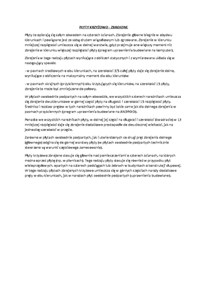 PŁYTY KRZYŻOWO - aaaaa