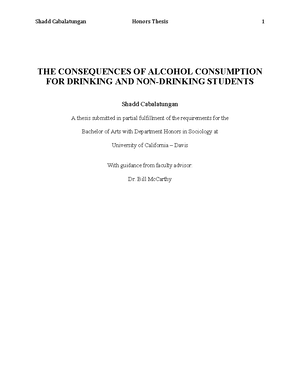 Makongho Anne-Marie - ... - The Effect of Alcohol Use on Academic ...