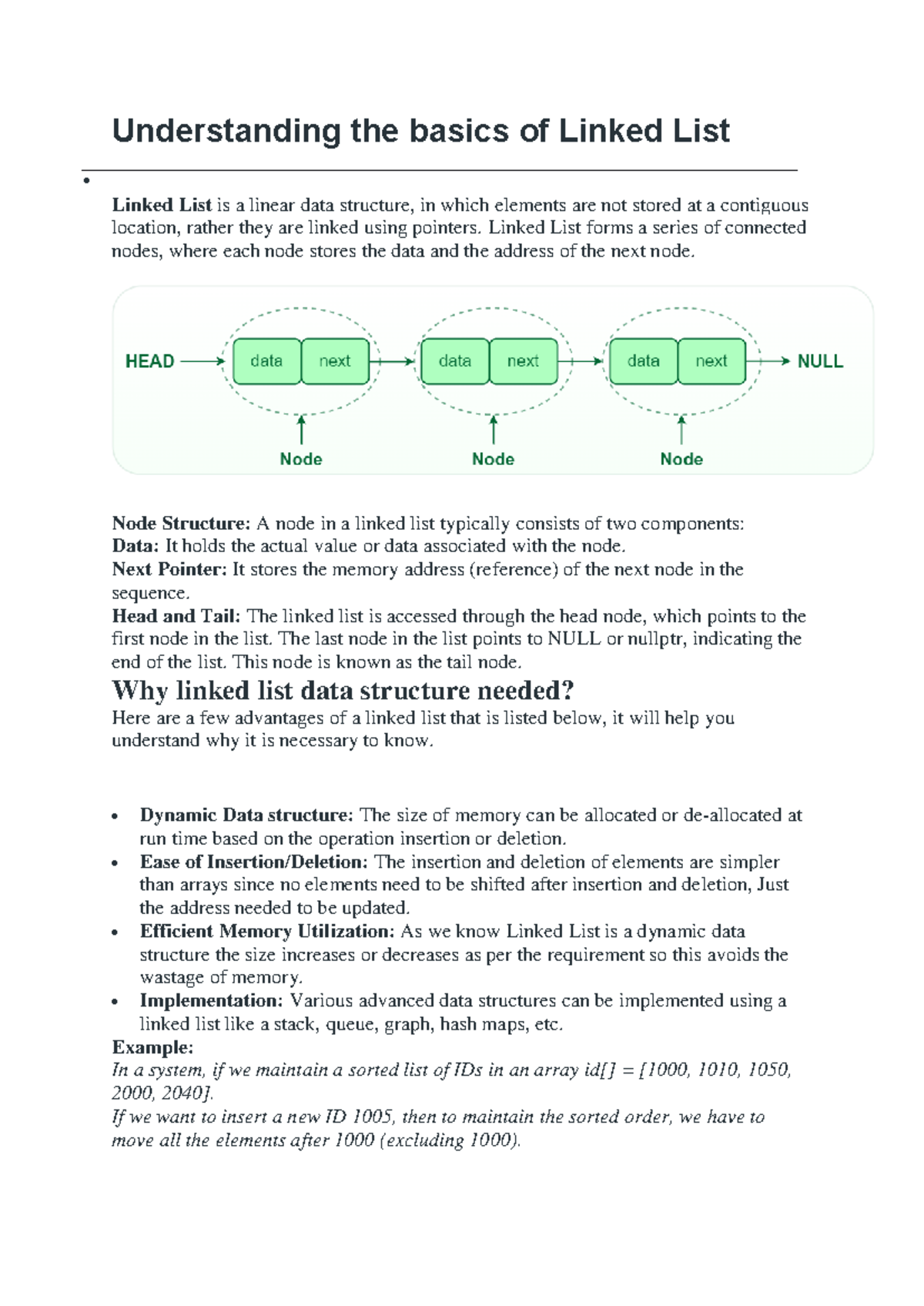 Linked List 2 - Data structure using c - Understanding the basics of ...
