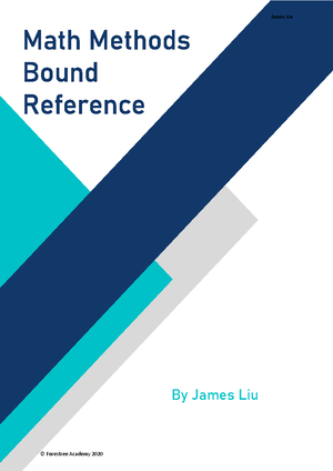 Mathematical Methods Units 3 and 4 Secrets 2020 - MATHEMATICAL METHODS ...