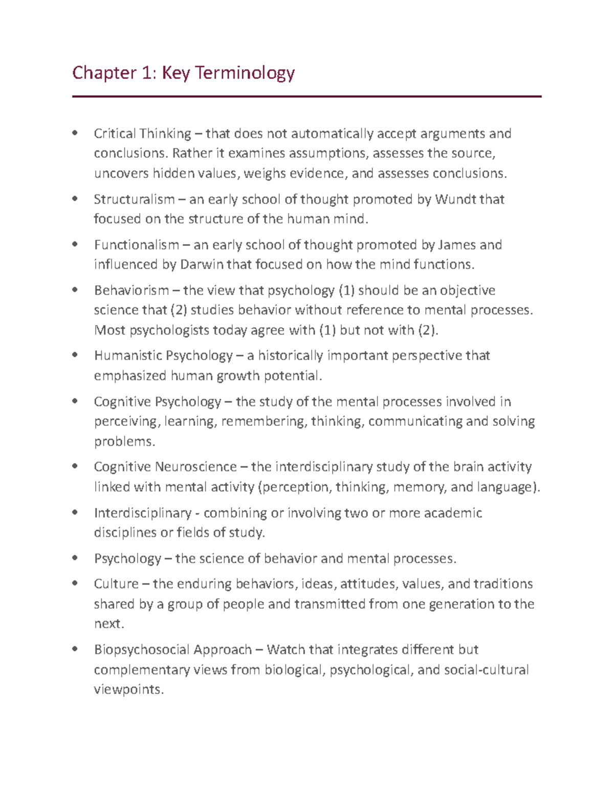 Chapter 1 Flashcards Chapter 1 Key Terminology Critical Thinking what-is-a-master-guide-ppt