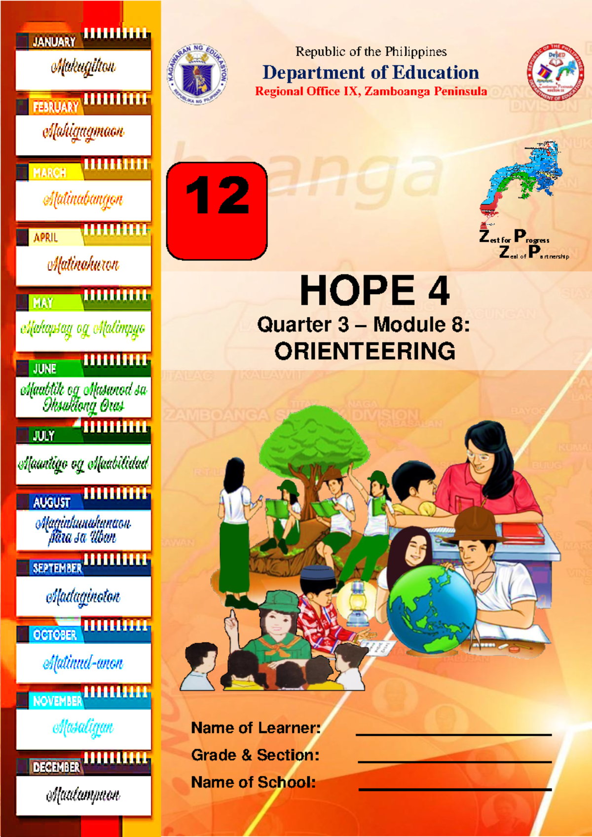 ADM PEH12 W8 - Modules - 1 Republic of the Philippines Department of ...