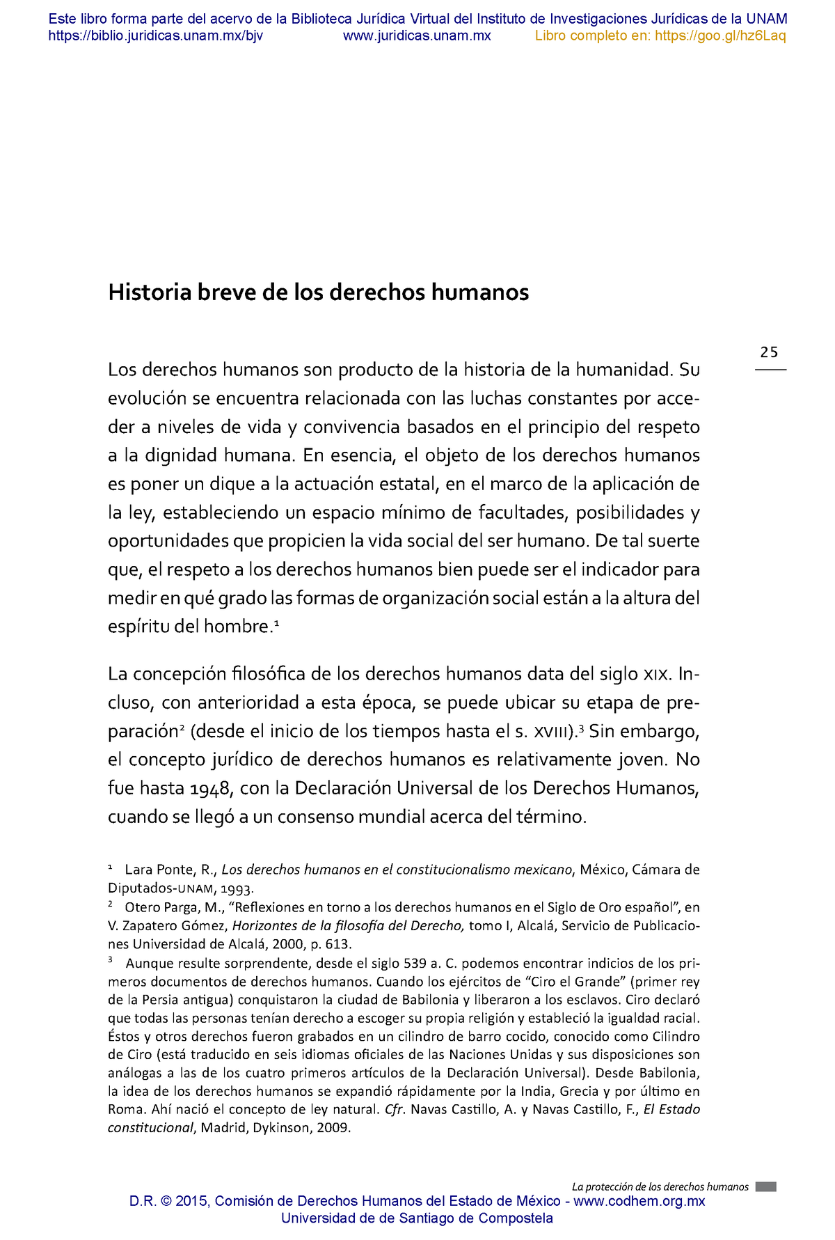 Historia DE LOS Derechos Humanos - 25 La Protección De Los Derechos ...