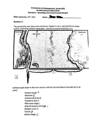 Intro to oceanography notes - 9/8/ Oceans provide 2% of food (seafood ...