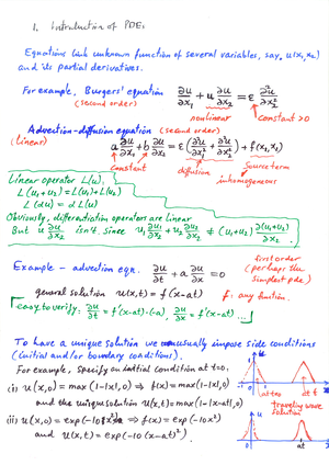 Chapter 9 - FDMs for Parabolic Equations - Methods - MA42003 9. FDMs ...