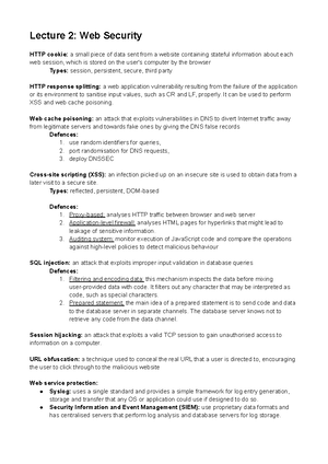 Sample Exam Questions - 32548-48730, Cybersecurity, Autumn 2022 Final ...