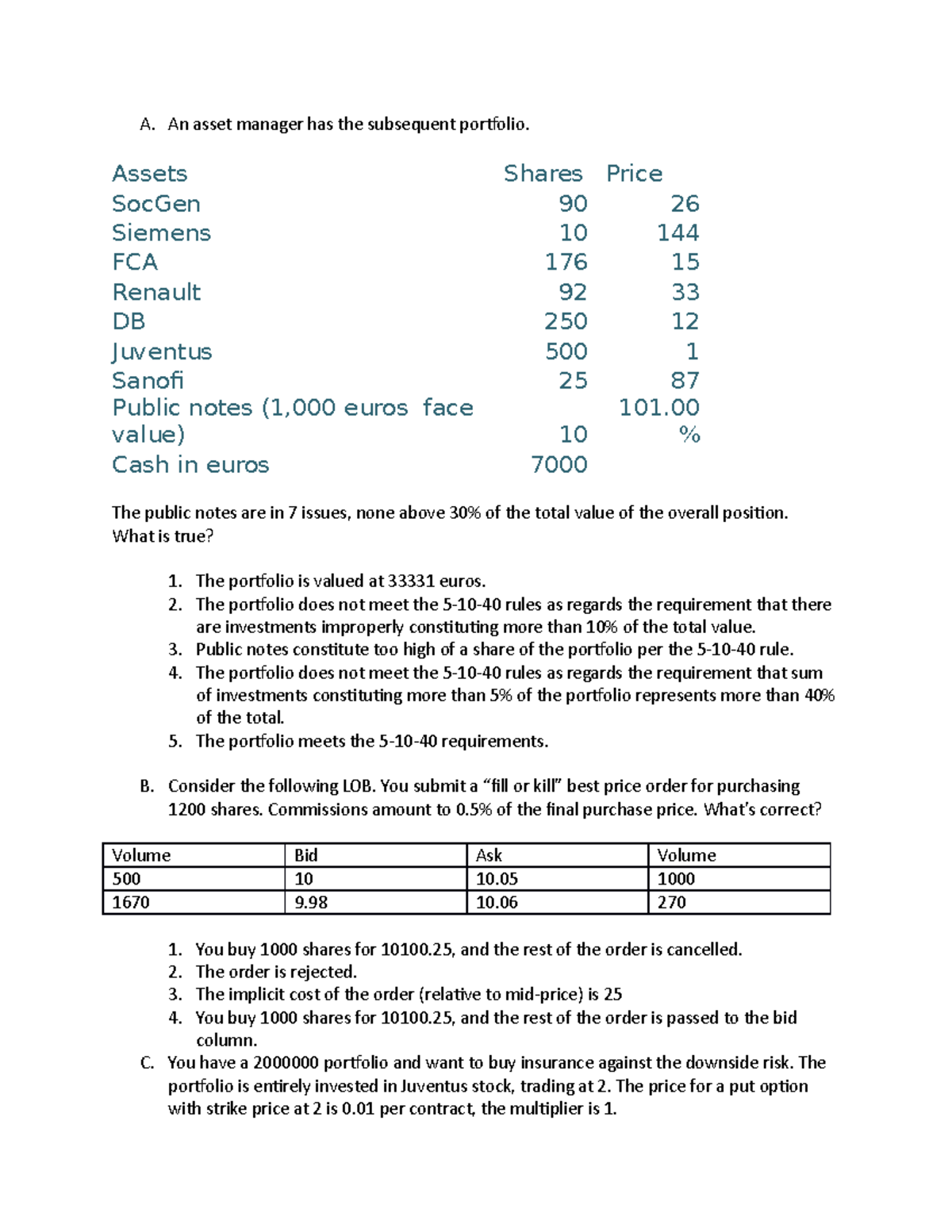 final-practice-a-an-asset-manager-has-the-subsequent-portfolio