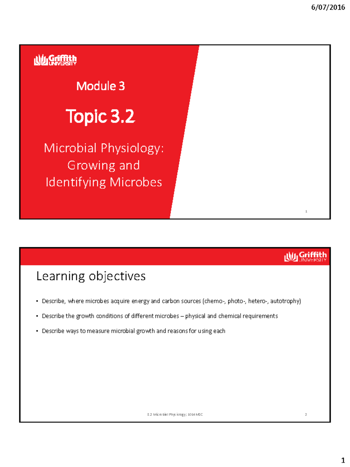 Topic Microbial Physiology Growing And Identifying Microbes Module Topic Microbial