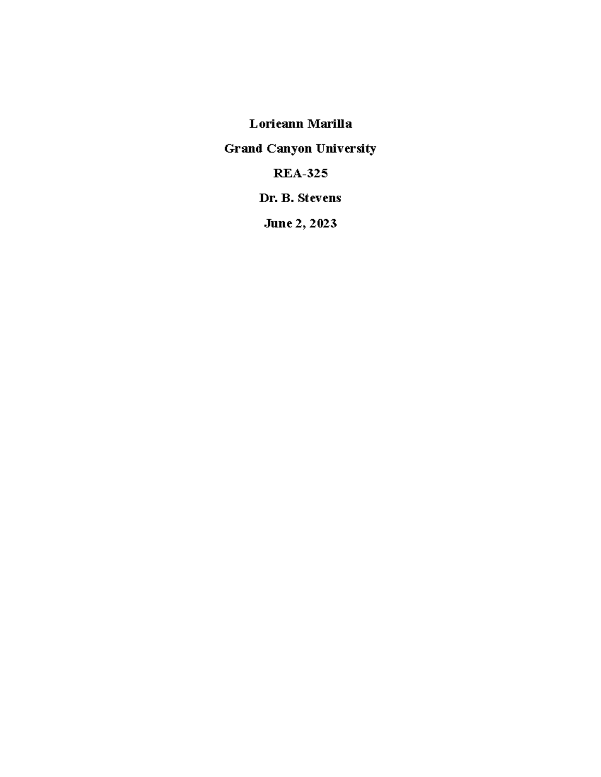 LMarilla REA-325 Topic 8 Response to Intervention (RTI) Student File ...