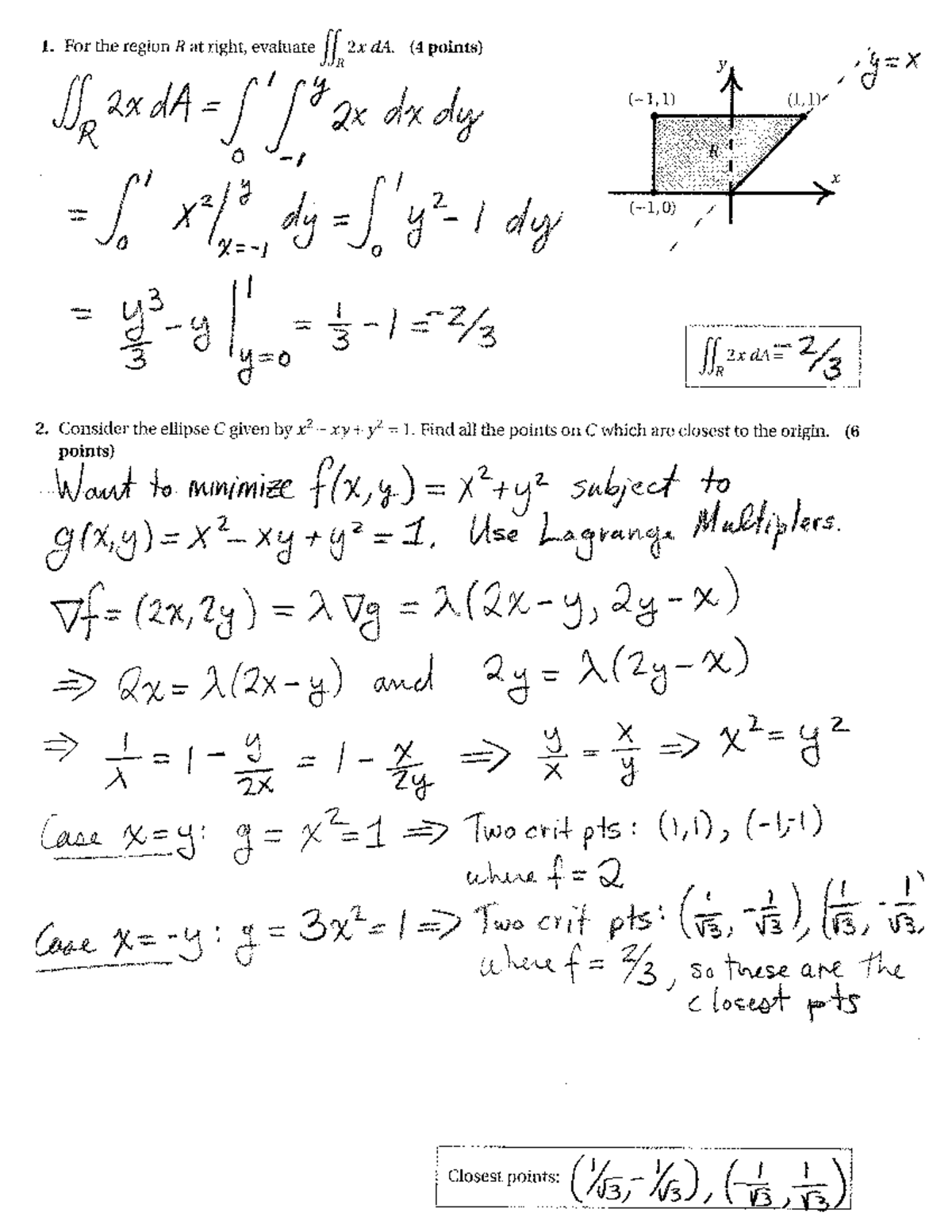 Final 1 - MATH 241 - Studocu