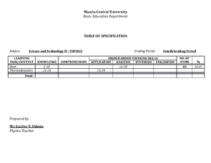 DLP in Science 3 Quarter 1 - DETAILED LESSON PLAN IN SCIENCE 3 DLP No ...