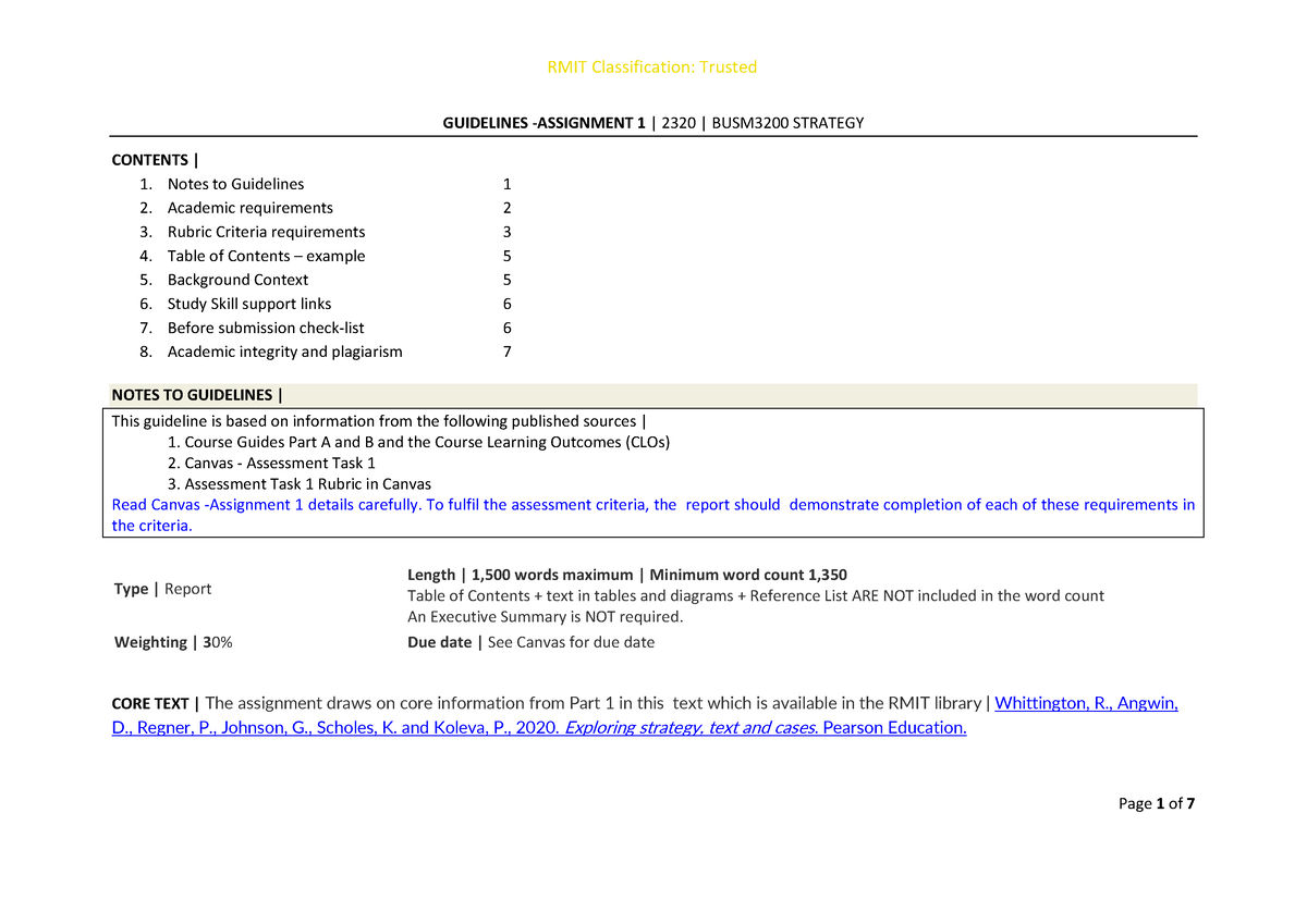 ucb assignment guidelines