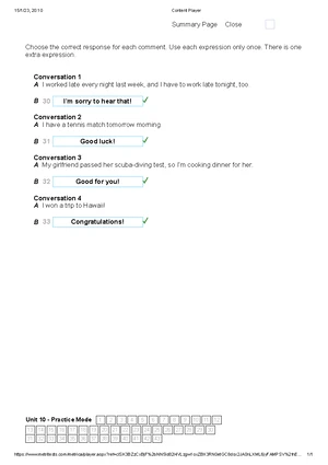 Unit 8 Progress Test Answer Key - Version A - Cambridge English Empower ...