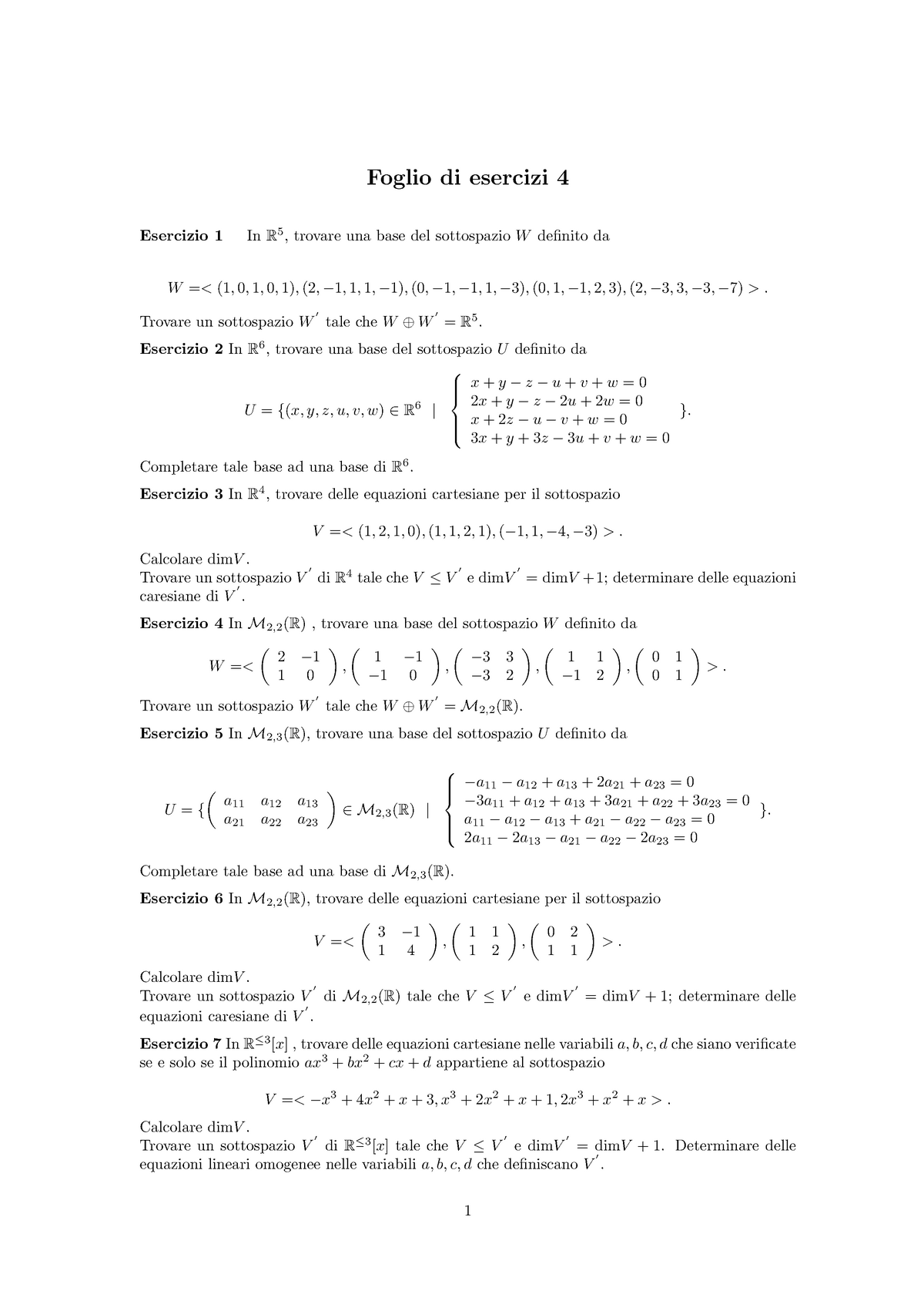 Es4 Esercitazioni Varie Studocu