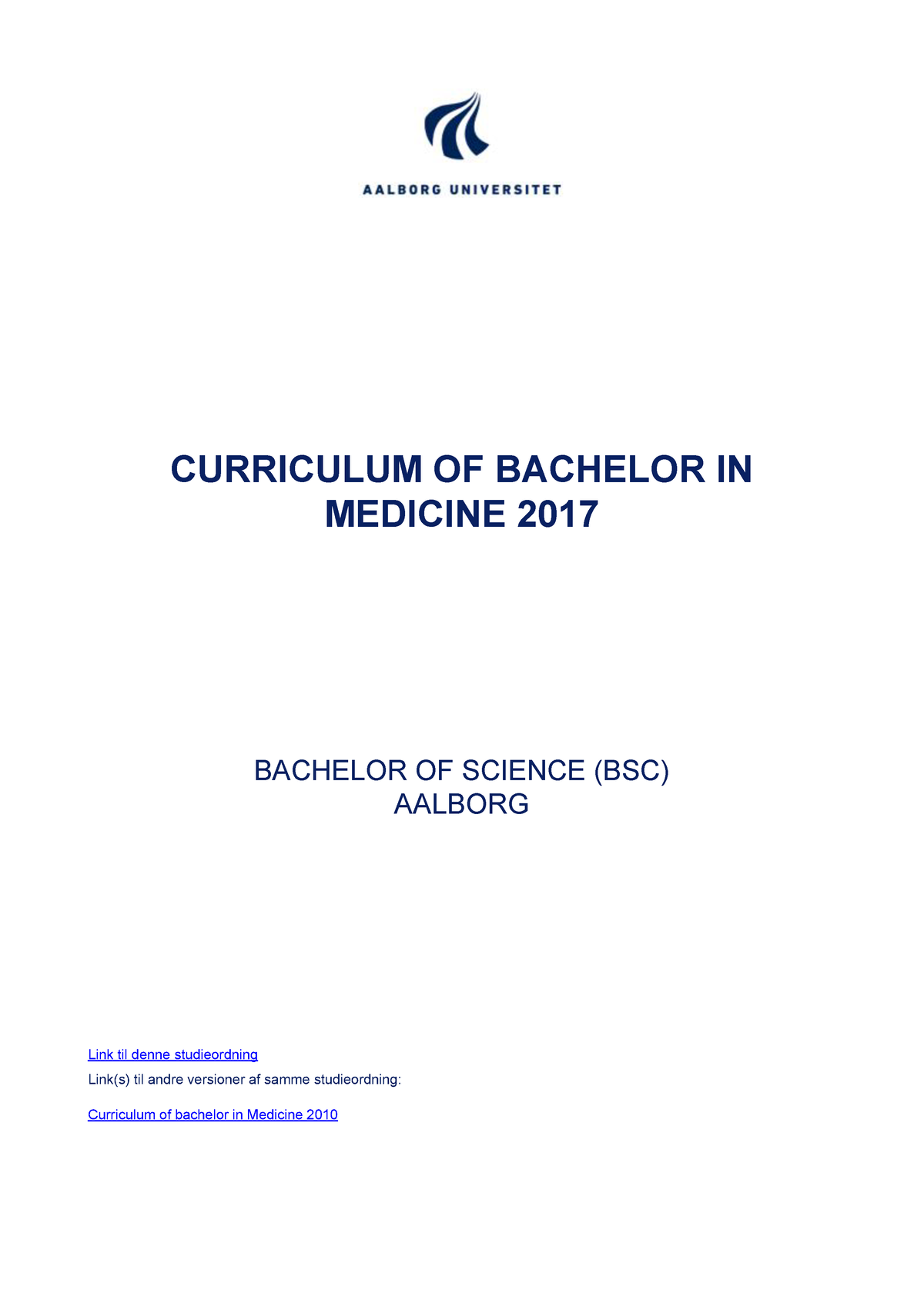 Curriculum Of Bachelor In Medicine 2017 - CURRICULUM OF BACHELOR IN ...