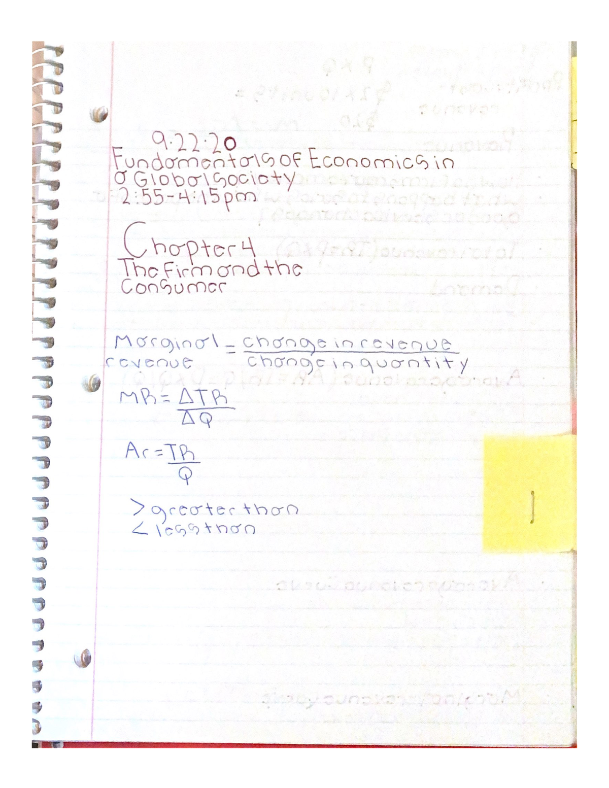 Chapter 4 Economics Notes - ECON 1301 - Studocu