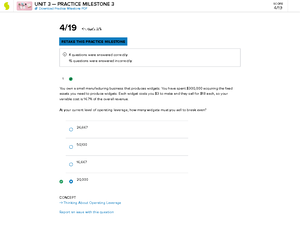 Principles Of Finance Milestone Final - FIN320 - SNHU - Studocu