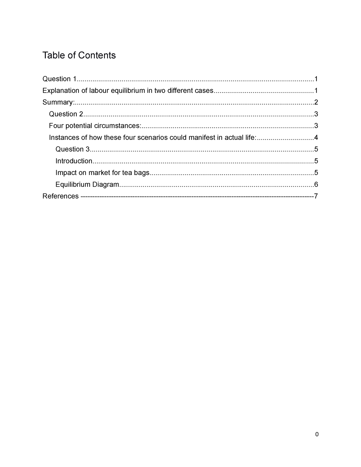 case study in microeconomics