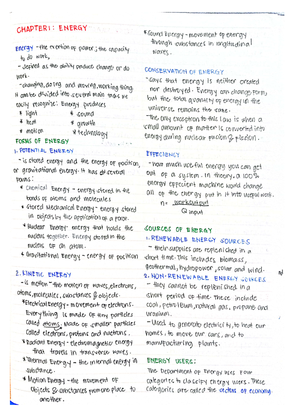 Chemistry Notes - WMSU - Studocu