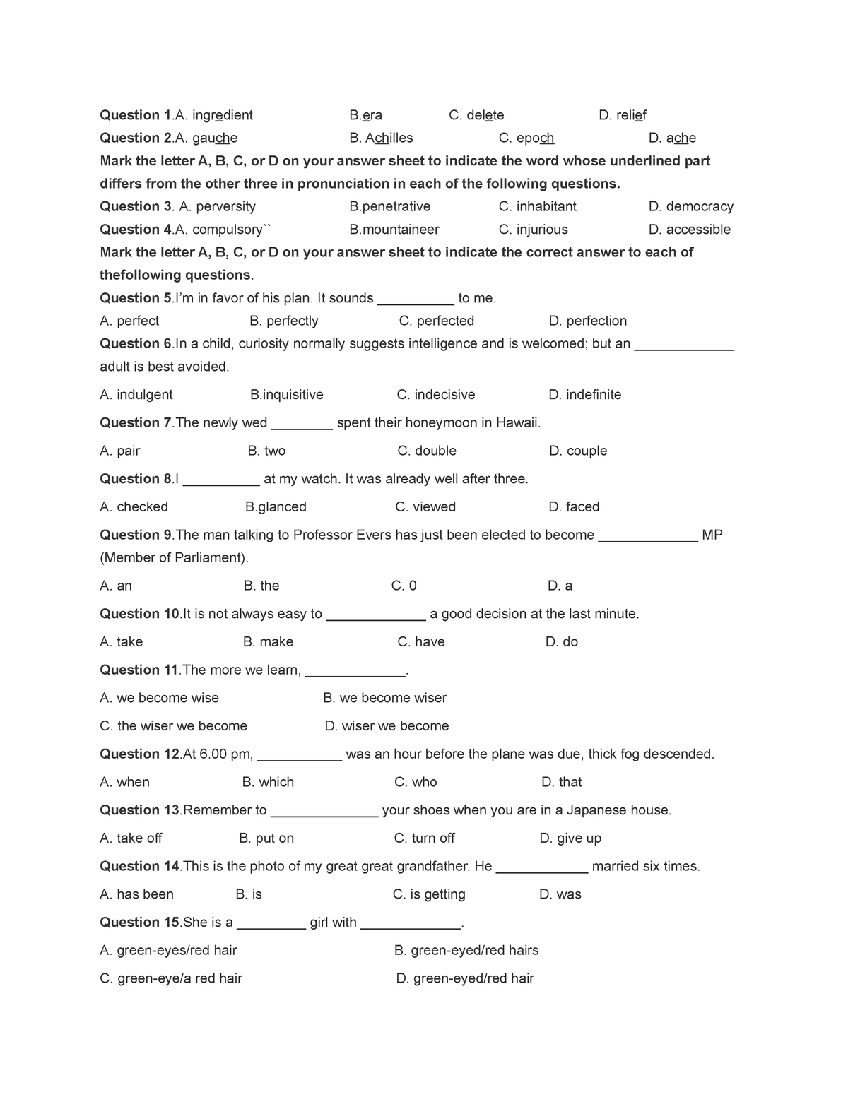 review-test-for-part-time-job-question-1-a-ingredient-b-c-delete-d