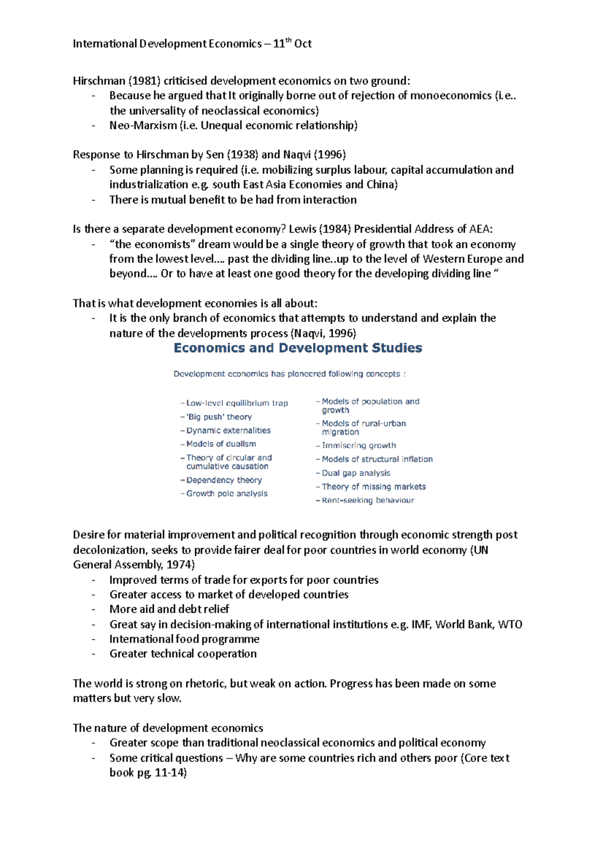 Principles and Concepts of Development - International Development ...