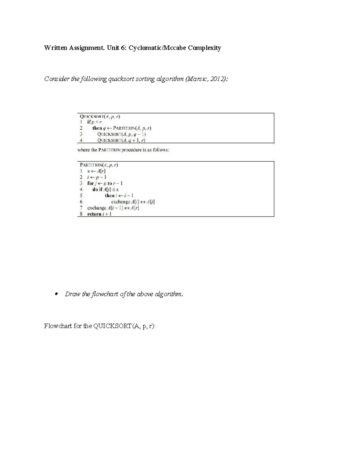 CS 2401 wrt 6 - Please use as a study guide, do not copy and paste ...