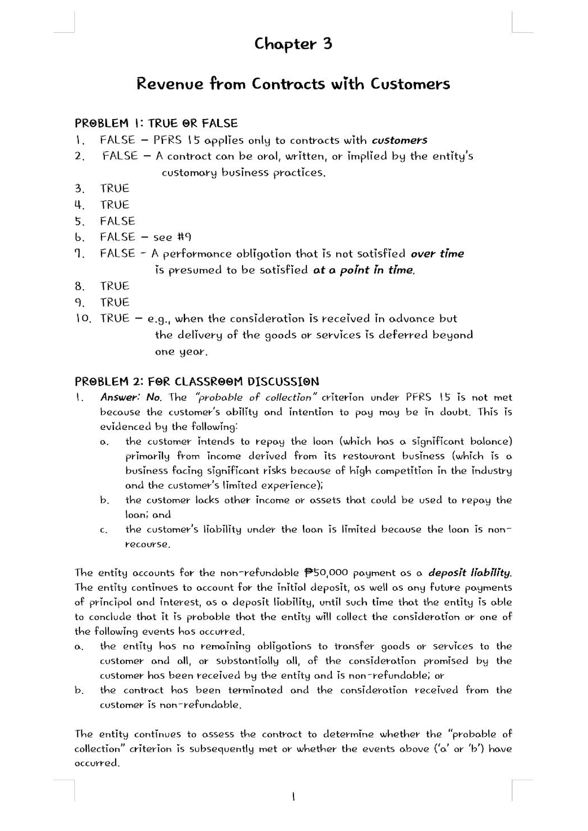 Chapter 3 IA3 - Answer Key - Accounting Reviewer - Studocu