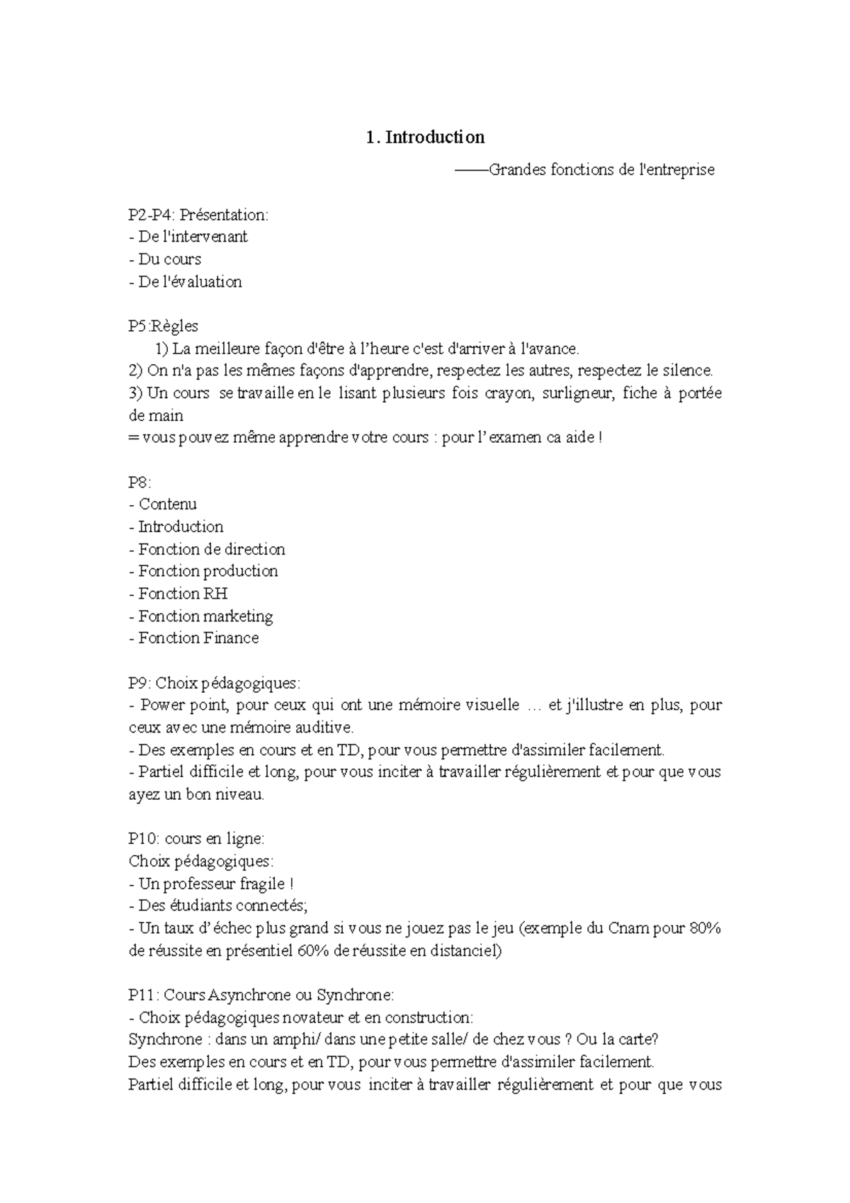 GFE-1-introduction - note de cour de GFE - L1 S1 - 1. Introduction ...