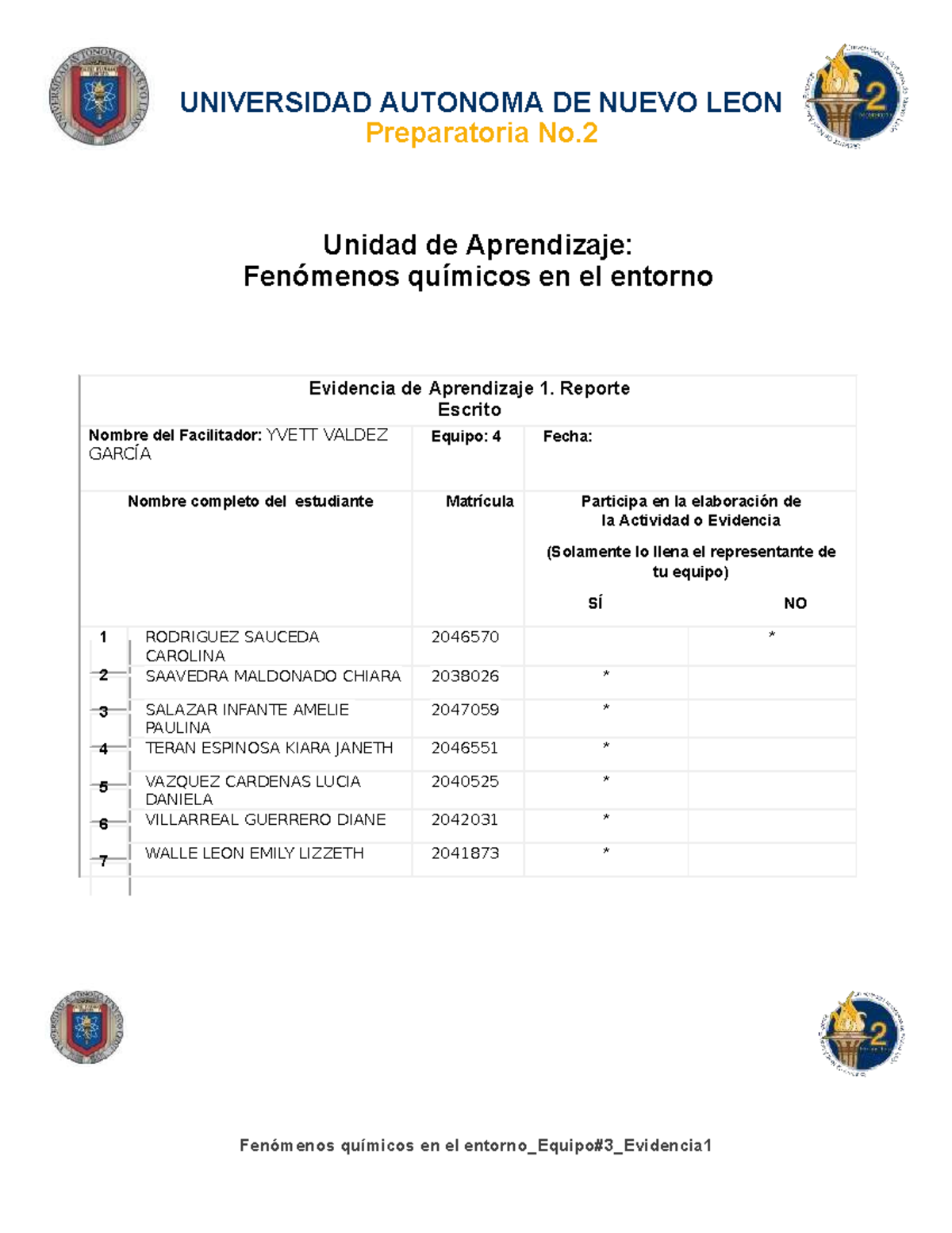 Evi1 FQE Equipo 3 - sdacd - UNIVERSIDAD AUTONOMA DE NUEVO LEON ...