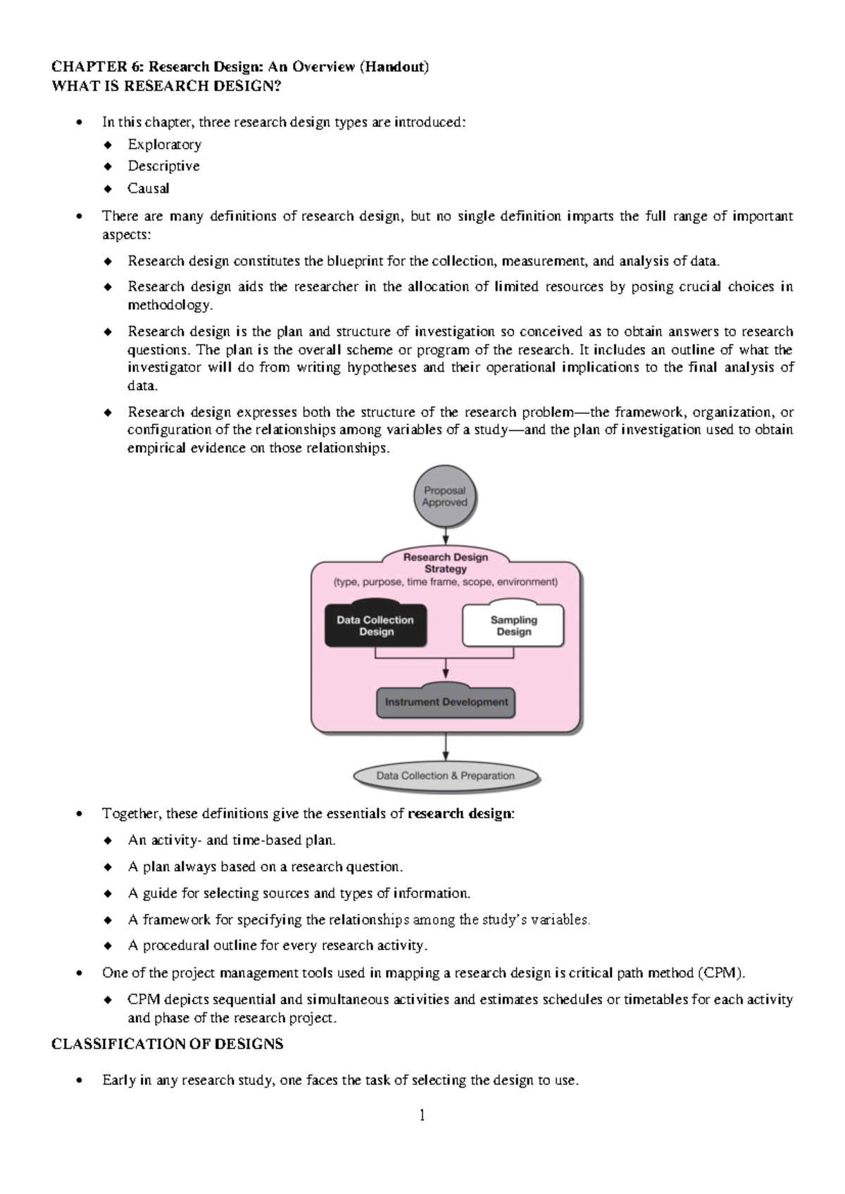 Introduction to computer - CHAPTER 6: Research Design: An Overview ...
