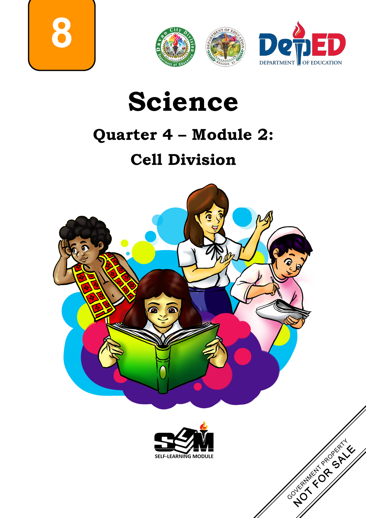 Q4 Science 8 Module 2 8 Science Quarter 4 Module 2 Cell Division Science Grade 8 Quarter 5812