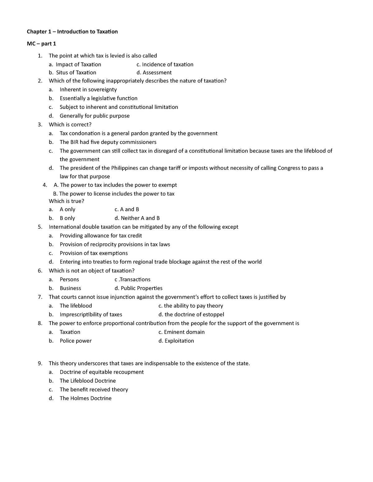 chapter-1-no-answer-chapter-1-introduction-to-taxation-mc-part-1