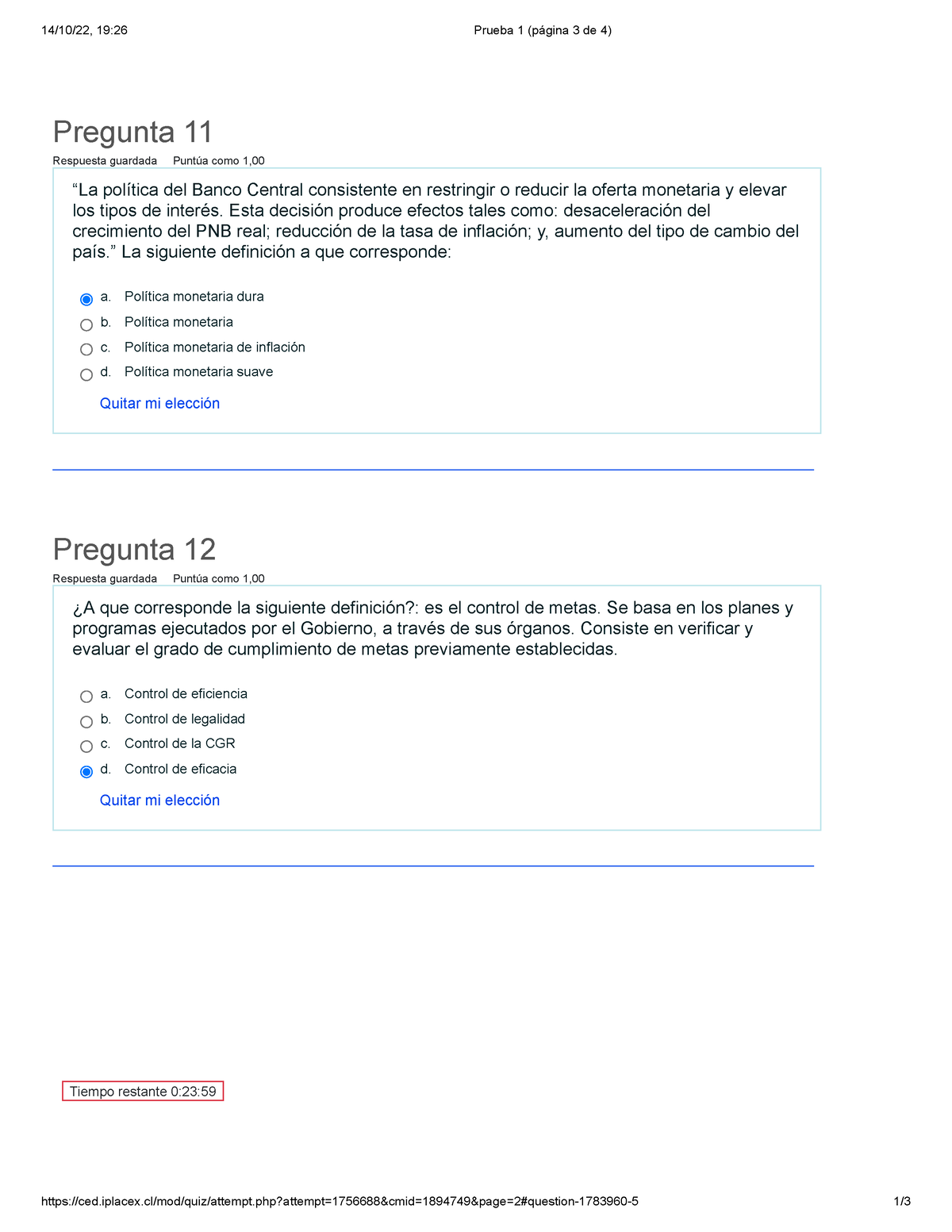 Prueba 1 Finanzas Publicas - 14/10/22, 19:26 Prueba 1 (página 3 De 4 ...