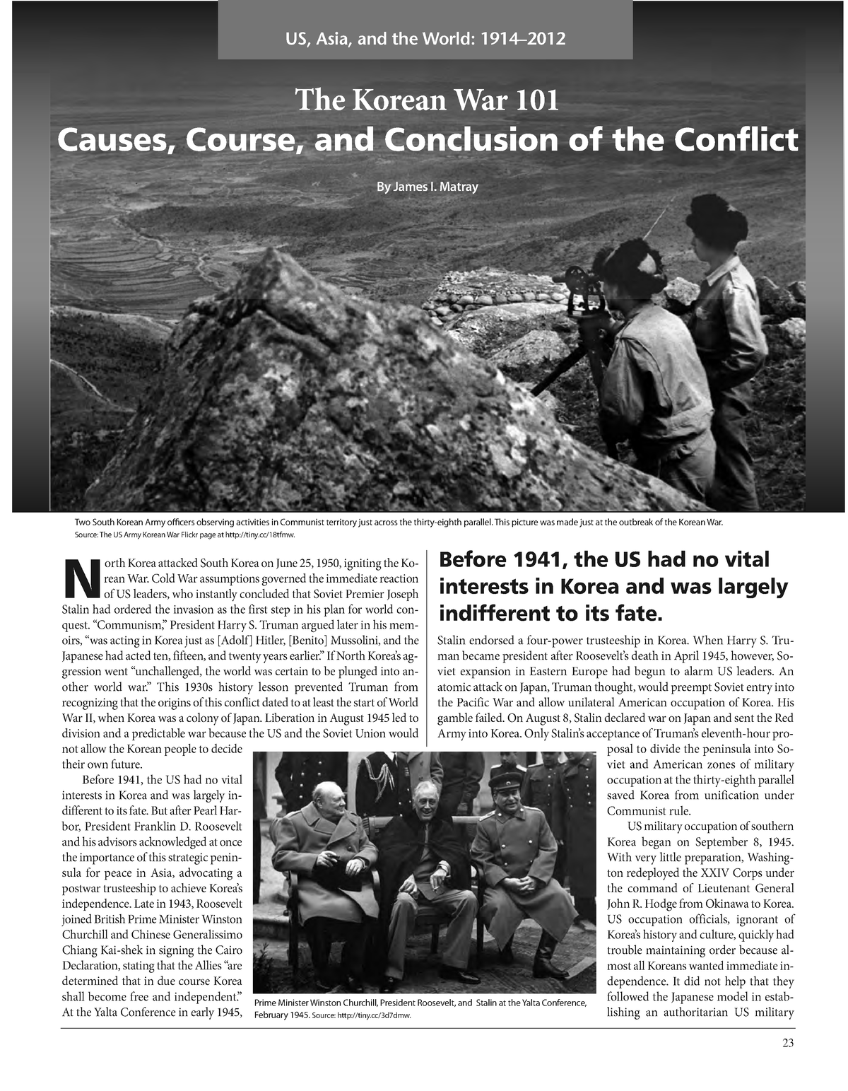 causes of korean war essay