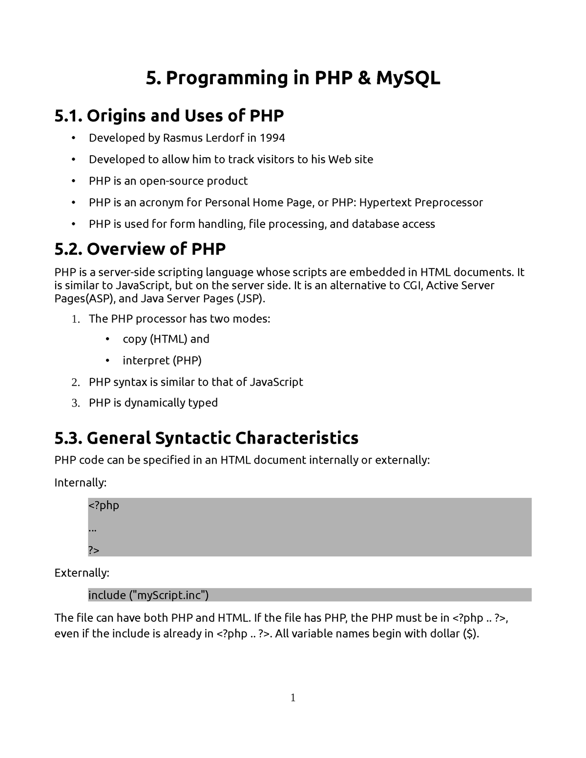 6-programming-in-php-and-mysql-5-programming-in-php-mysql-5