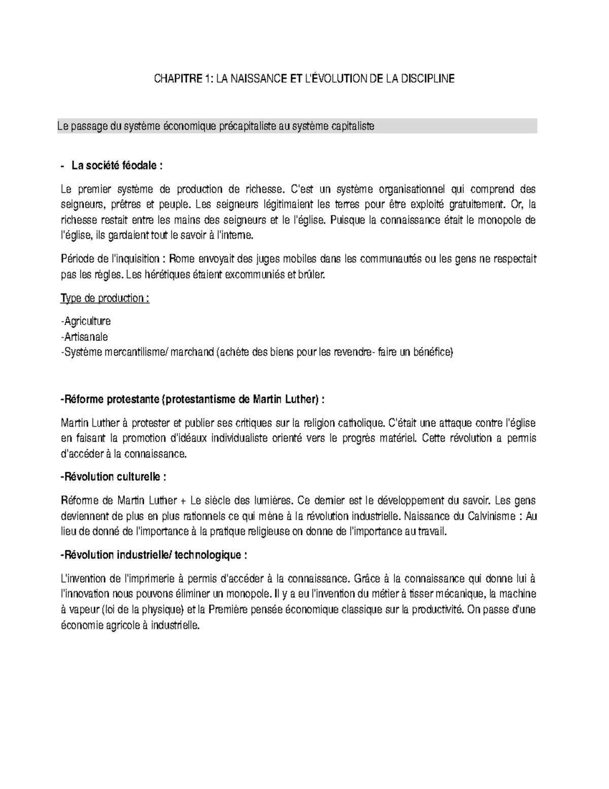 Chapitre 1résumé Résumé Le management réhumanisé CHAPITRE 1 LA NAISSANCE ET L’ÉVOLUTION DE