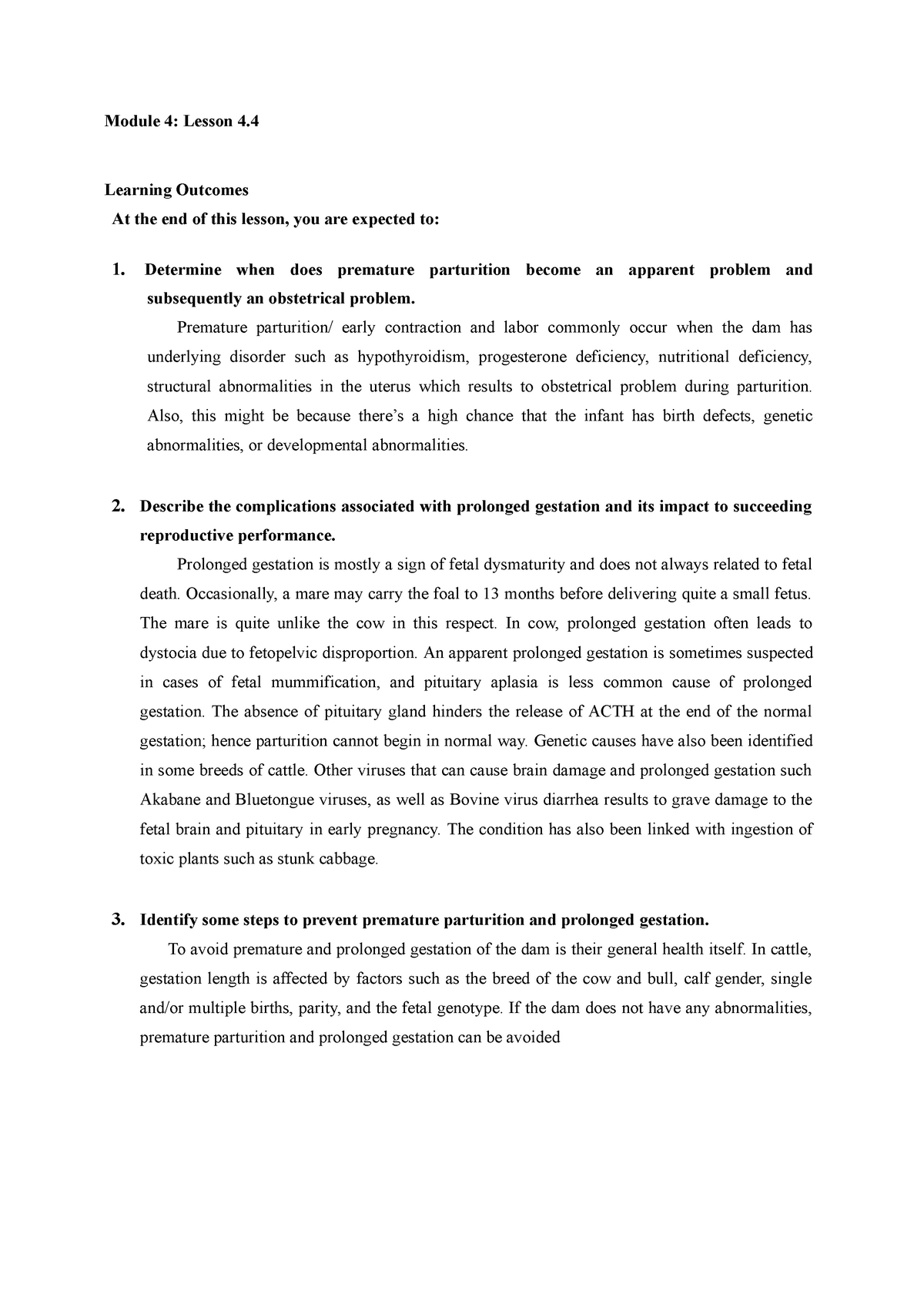 Activity for Lesson 4.4 - Veterinary Virology - Studocu