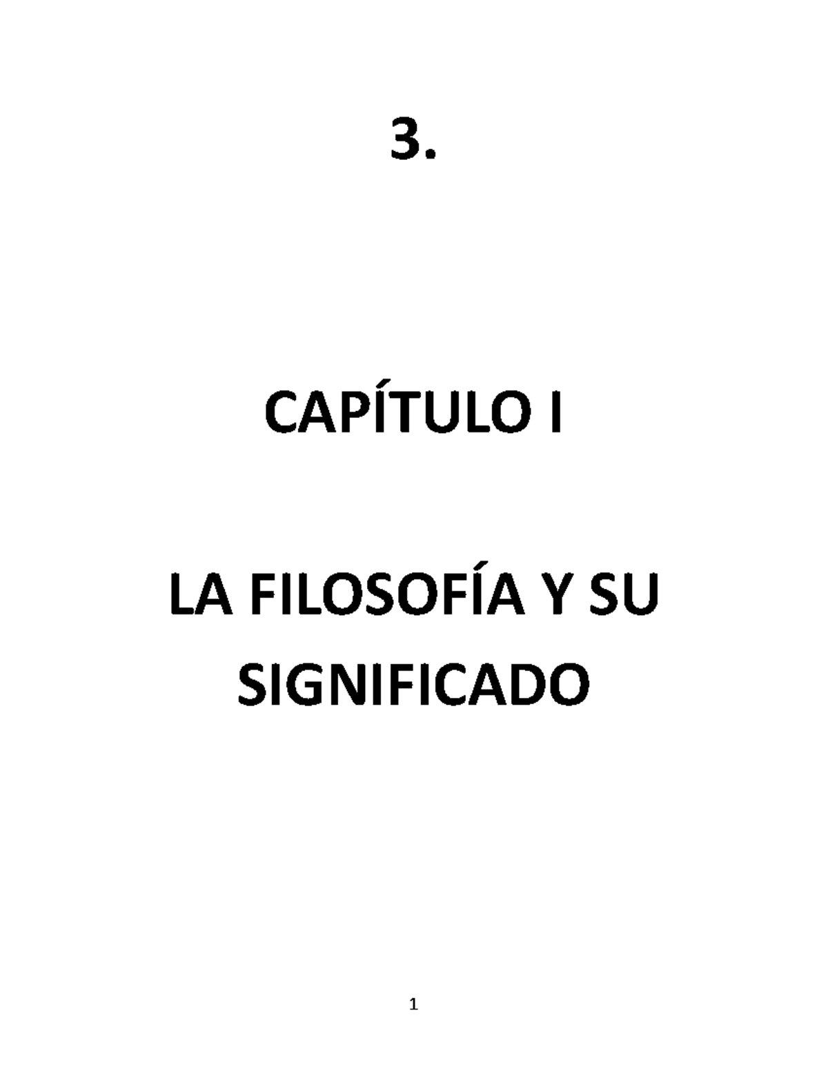 Manual De Introducción A La Filosofía Completo (no Lleno) - 3. CAPÍTULO ...