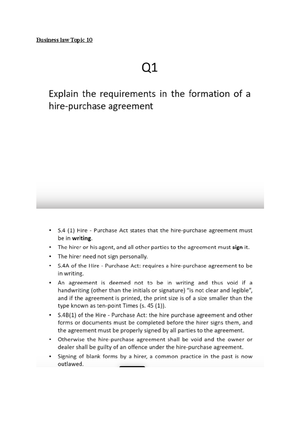 BL Notes Topic 2 Part II - Useful note - Topic 2 Part 2 Contents of a ...