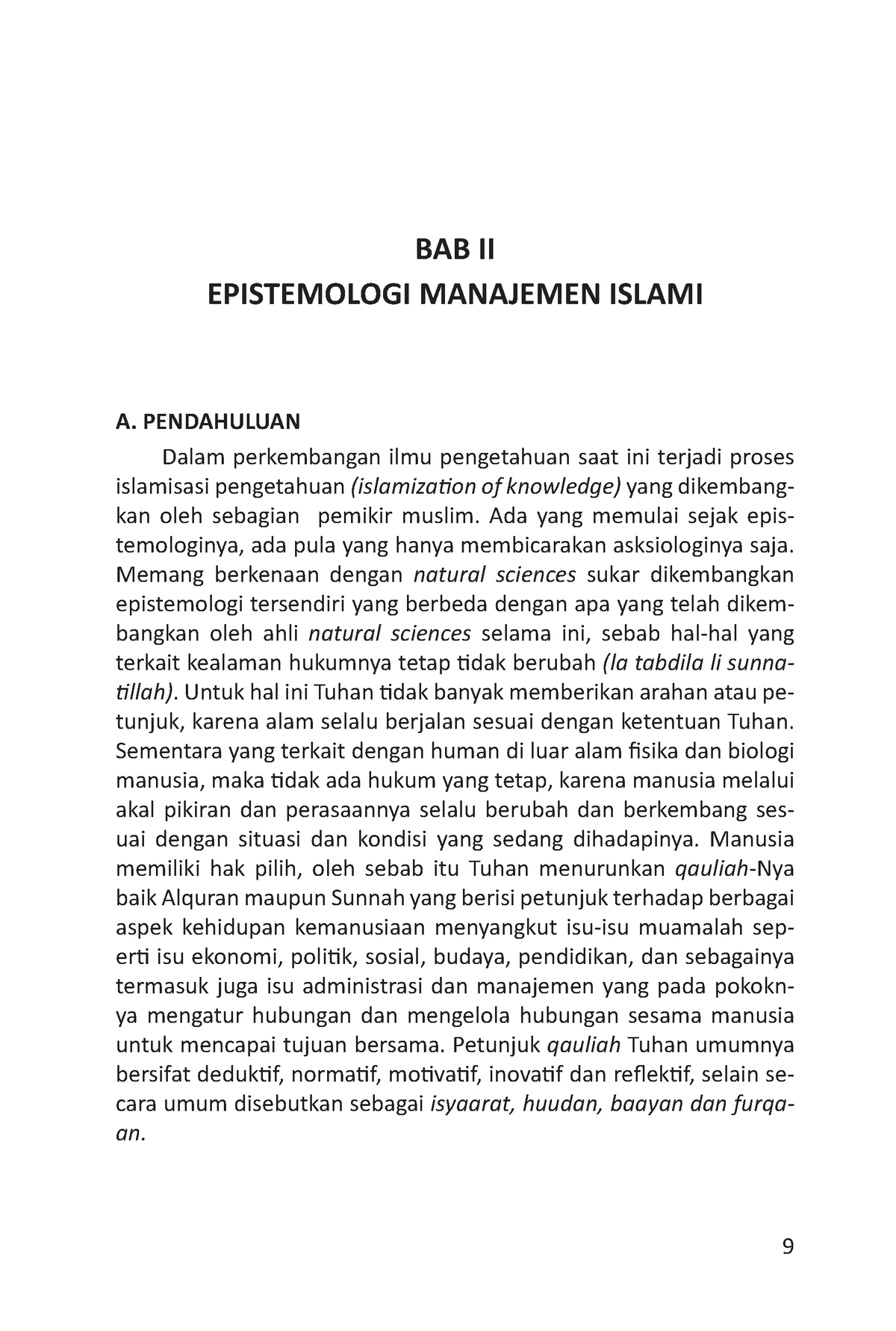 Administrasi Dan Manajemen Pendidikan Islam Final-20-35 - BAB II ...