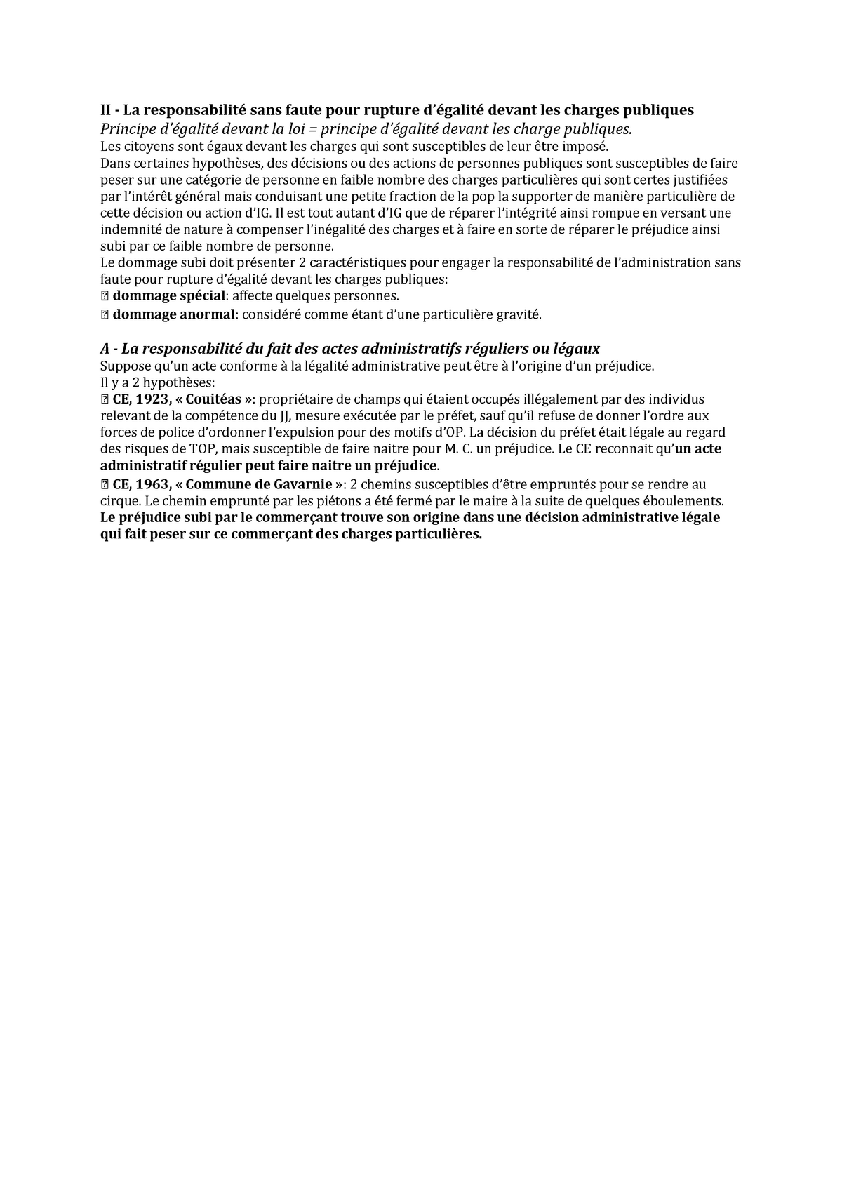 Autonomie originelle du droit administratif - Dissertation - Océane Sevilla