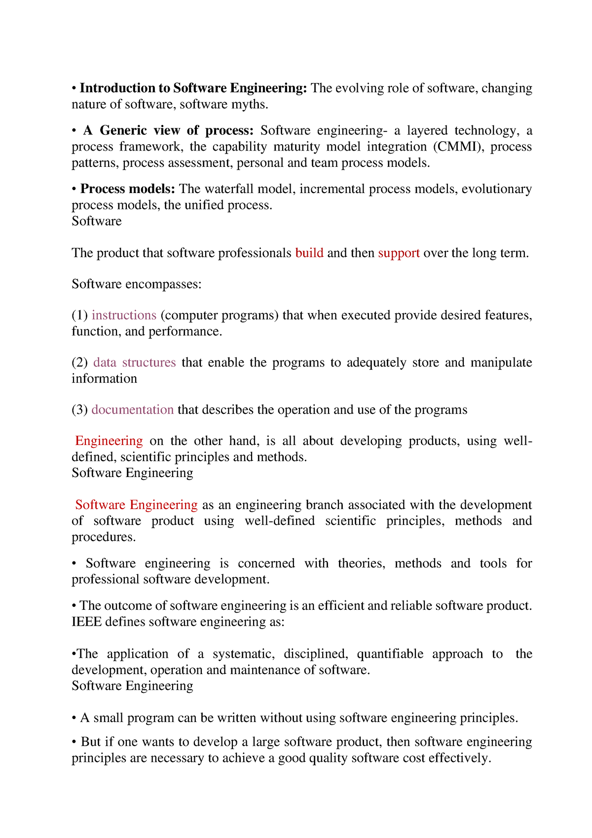 comparative-study-of-various-process-model-in-software-development